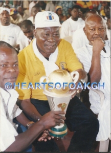 Sir Cecil Jones Attuquayefio returned to Hearts to make it a hat-trick of continental trophies by pipping Kotoko to the Confederation Cup.